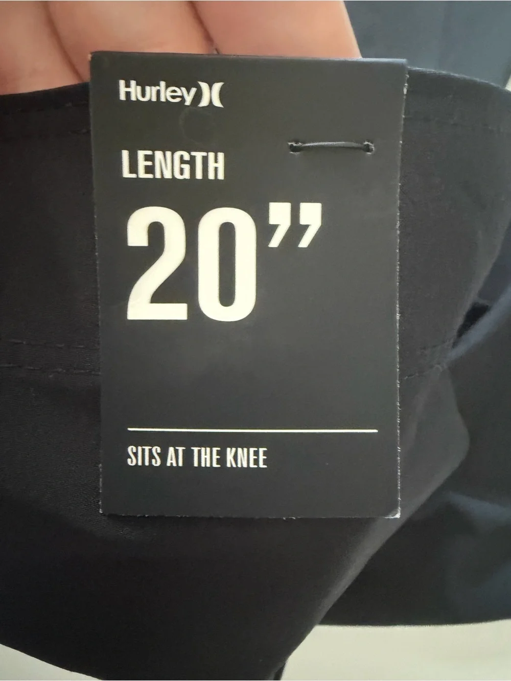 Hurley Men’s One & Only Phantom Solid Black Boardshorts W30 9” Inseam NWT Swim